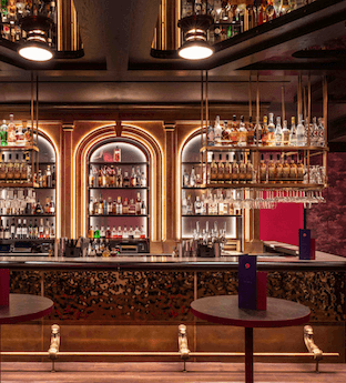 Bar and seating
