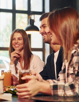 People laughing